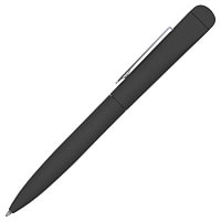 IQ, ручка с флешкой, 8 GB, черный/хром, металл  