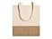 Сумка для покупок WAVE из хлопка и джута, бежевый small_img_1