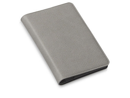 Футляр-книжка на 4-е карты с RFID Favor, серый
