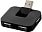 USB Hub Gaia на 4 порта, черный_ЧЕРНЫЙ