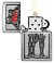 Зажигалка ZIPPO Couple Love с покрытием Brushed Chrome, латунь/сталь, серебристая, 36x13x57 мм small_img_3