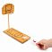 Настольная игра мини-баскетбол Win Shot, бежевый small_img_2