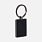 Брелок Gun Metal Leather Rectangle, графитовый_ГРАФИТОВЫЙ
