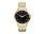 Часы наручные, мужские. Armani Exchange_КОРПУС- ЖЕЛТОЕ ЗОЛОТО, ЦИФЕРБЛАТ- ЧЕРНЫЙ, КРЕПЛЕНИЕ- ЖЕЛТОЕ ЗОЛОТО