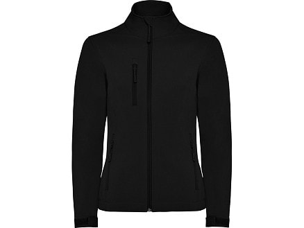 Куртка софтшелл Nebraska женская, черный