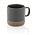 Керамическая кружка, глазурованная, 360 мл_серый