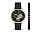 Подарочный набор: часы наручные мужские с браслетом. Armani Exchange_ЧЕРНЫЙ, ЖЕЛТОЕ ЗОЛОТО