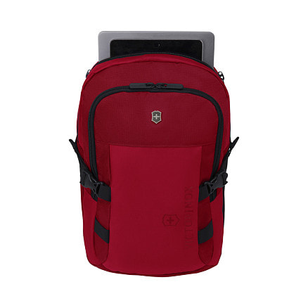 Рюкзак VICTORINOX VX Sport Evo Compact Backpack, красный, полиэстер, 31x18x45 см, 20 л