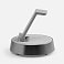 Bluetooth-колонка с беспроводной зарядкой и часами netEnergy, серая small_img_3