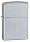Зажигалка ZIPPO Classic с покрытием Satin Chrome™, латунь/сталь, серебристая, матовая, 38x13x57 мм_СЕРЕБРИСТЫЙ