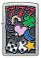 Зажигалка ZIPPO All Luck с покрытием Street Chrome, латунь/сталь, серебристая, 38x13x57 мм small_img_2