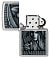 Зажигалка ZIPPO Grim Beauty с покрытием Street Chrome, латунь/сталь, серебристая, матовая, 38x13x57 мм small_img_4