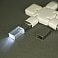 Флеш накопитель USB 2.0 Кристалл, металл/стекло, прозрачный/серебристый, подсветка белым,16 GB small_img_2