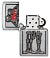 Зажигалка ZIPPO Couple Love с покрытием Brushed Chrome, латунь/сталь, серебристая, 36x13x57 мм small_img_4