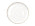 Тарелка Valerie Concept PLATE UNI GLD_белый