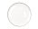 Тарелка Valerie Concept PLATE UNI GLD_БЕЛЫЙ