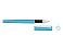 Ручка металлическая роллер Brush R GUM soft-touch с зеркальной гравировкой, голубой small_img_2