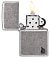 Зажигалка ZIPPO Armor® Flame c покрытием Antique Silver, латунь/сталь, серебристая, 38x13x57 мм small_img_3