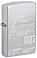 Зажигалка ZIPPO James Bond™ с покрытием Satin Chrome, латунь/сталь, серебристая, 38x13x57 мм small_img_1