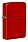Зажигалка ZIPPO Classic с покрытием Metallic Red, латунь/сталь, красная, матовая, 38x13x57 мм_КРАСНЫЙ