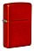 Зажигалка ZIPPO Classic с покрытием Metallic Red, латунь/сталь, красная, матовая, 38x13x57 мм small_img_1