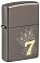 Зажигалка ZIPPO Lucky 7 Design с покрытием Black Ice®, латунь/сталь, черная, 38x13x57 мм small_img_1