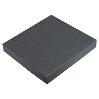 Коробка подарочная, антрацит, Solution Superior, размер 24*21,2*4 см, под ежедневник в суперобложке