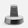 Bluetooth-колонка с беспроводной зарядкой и часами netEnergy, серая small_img_4