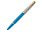 Перьевая ручка Parker 51 Premium Turquoise GT перо; M, чернила: Black, Blue, в подарочной упаковке._ГОЛУБОЙ, СЕРЕБРИСТЫЙ, ЗОЛОТИСТЫЙ