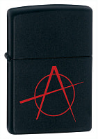 Зажигалка ZIPPO Classic с покрытием Black Matte, латунь/сталь, чёрная, матовая, 38x13x57 мм