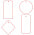 Этикетка бумажная на заказ Paper, S_S