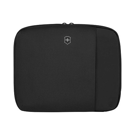Несессер VICTORINOX Travel Essentials с крючком для подвешивания, чёрный, полиэстер, 27x11x22 см