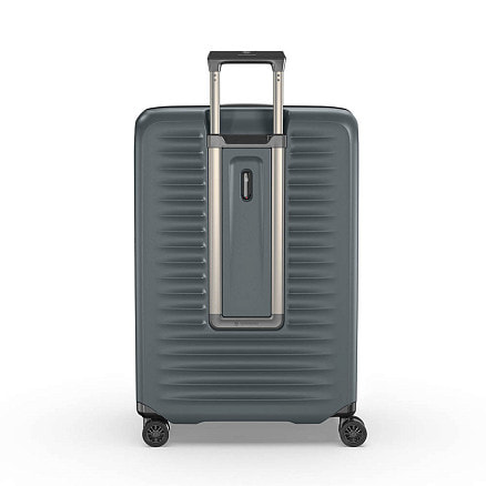 Чемодан VICTORINOX Airox Advanced, серо-синий матовый, 100% поликарбонат Makrolon, 50x32x75 см, 103