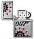 Зажигалка ZIPPO James Bond™ с покрытием Brushed Chrome, латунь/сталь, серебристая, 38x13x57 мм small_img_4