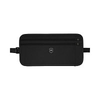 Сумка на пояс VICTORINOX Travel Essentials Security Belt Bag, черная, полиэстер, 28х1х14 см