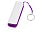 Портативное зарядное устройство (power bank) Basis, 2000 mAh, белый/фиолетовый_БЕЛЫЙ/ФИОЛЕТОВЫЙ