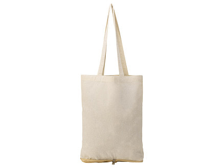 Складная сумка Jute из джута и хлопка, натуральный