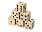 Деревянная игра в кости, XL Dice_НАТУРАЛЬНЫЙ