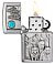 Зажигалка ZIPPO Wolf Design с покрытием Brushed Chrome, латунь/сталь, серебристая, 36x12x56 мм small_img_3