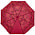 Складной зонт Gems, красный_красный