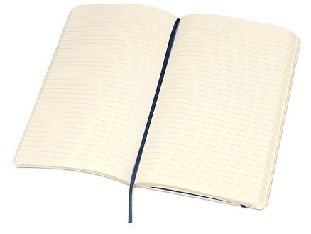 Записная книжка Moleskine Classic Soft (в линейку), Large (13х21см), сапфировый синий