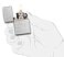 Зажигалка ZIPPO Classic с покрытием Brushed Chrome, латунь/сталь, серебристая, матовая, 38x13x57 мм small_img_3