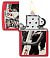 Зажигалка ZIPPO Skull King Queen Beauty с покрытием Red Matte, латунь/сталь, красная, 38x13x57 мм small_img_3