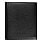 Кошелек с картхолдером для кредитных карт вертикальный Leather Plain из нат. кожи_ЧЕРНЫЙ
