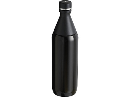 Бутылка для воды Stanley All Day Slim объемом 600 мл - черный глянцевый
