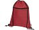 Рюкзак со шнурком Ross из переработанного ПЭТ, heather dark red small_img_1
