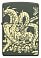 Зажигалка ZIPPO Dragon Design с покрытием Green Matte, латунь/сталь, зеленая, матовая, 38x13x57 мм small_img_2