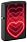 Зажигалка ZIPPO Hearts Design с покрытием Black Light, латунь/сталь, черная, матовая, 38x13x57 мм_COLOR_48593