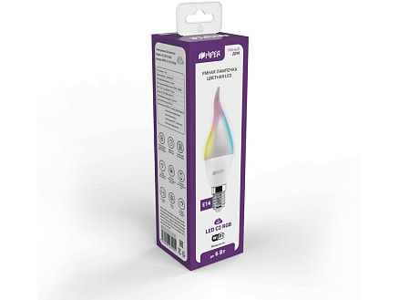 Умная лампочка HIPER IoT LED C2 RGB