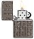 Зажигалка ZIPPO Reverse Carve с покрытием Black Ice®, латунь/сталь, чёрная, глянцевая, 38x13x57 мм small_img_3